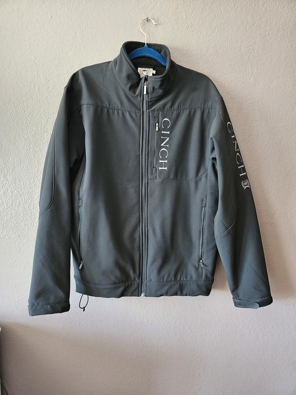 Cinch Men's Black Concealed Carry Zip-Front Softshell Jacket